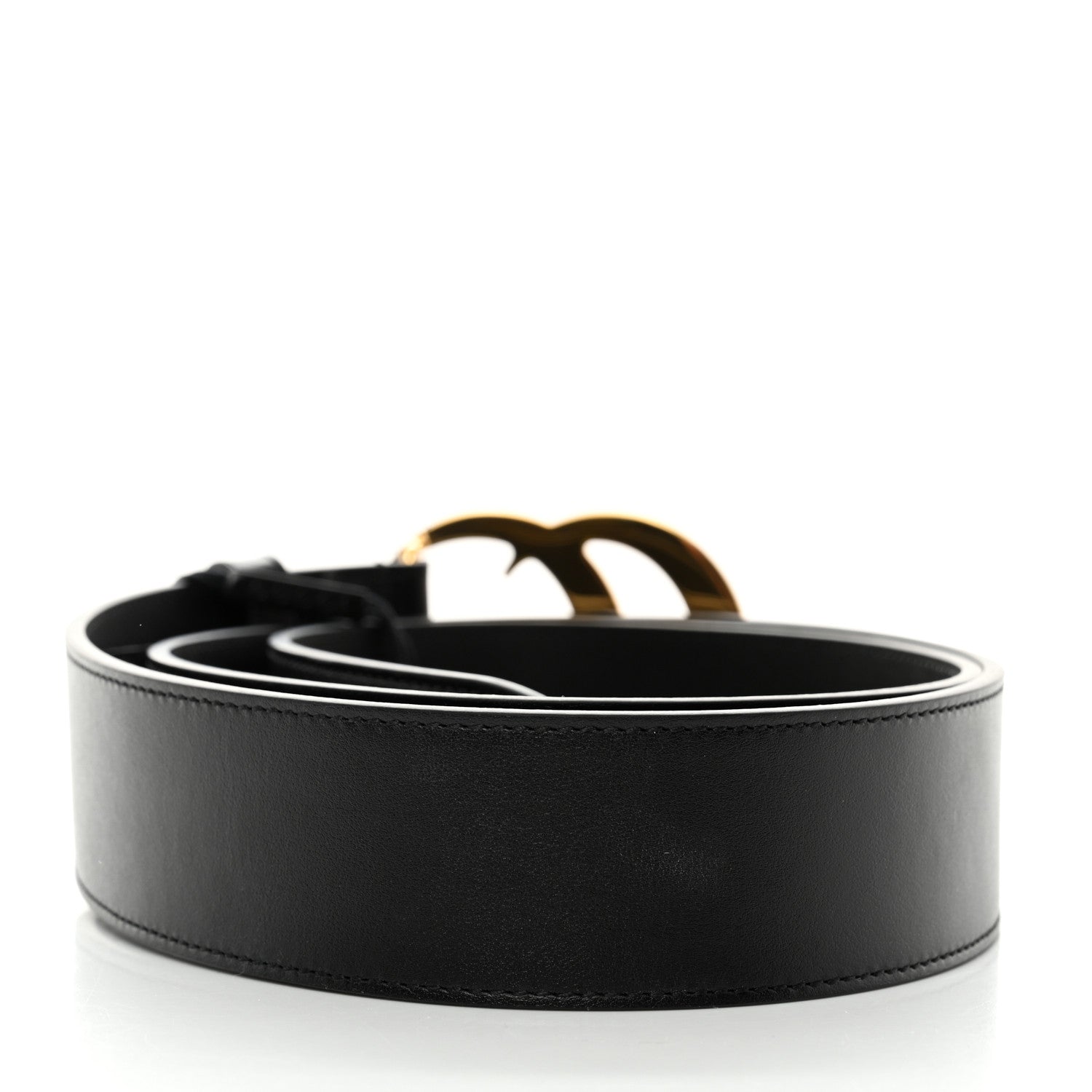 Gucci Plutone Calfskin Double G 40mm Belt 100 40 Black 2 of 7