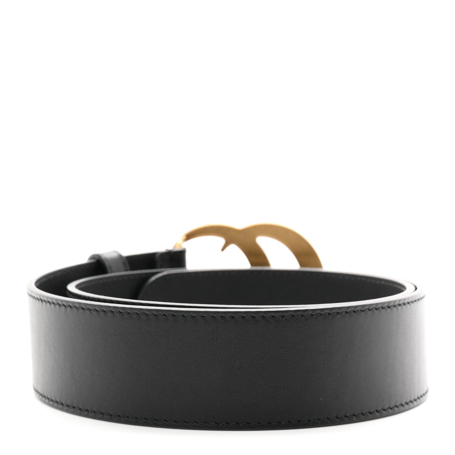 Calfskin Double G 40mm Belt 75 30 Black