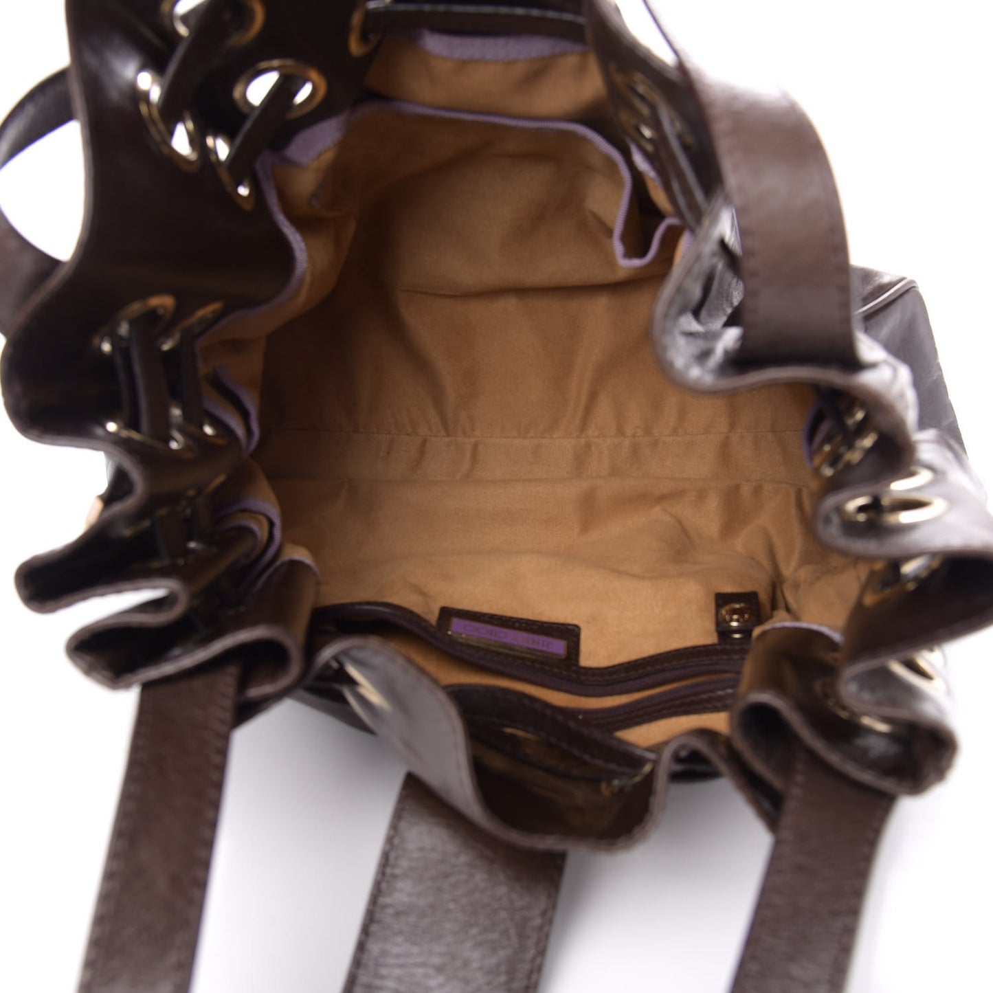 Calfskin Ramona Tote Brown