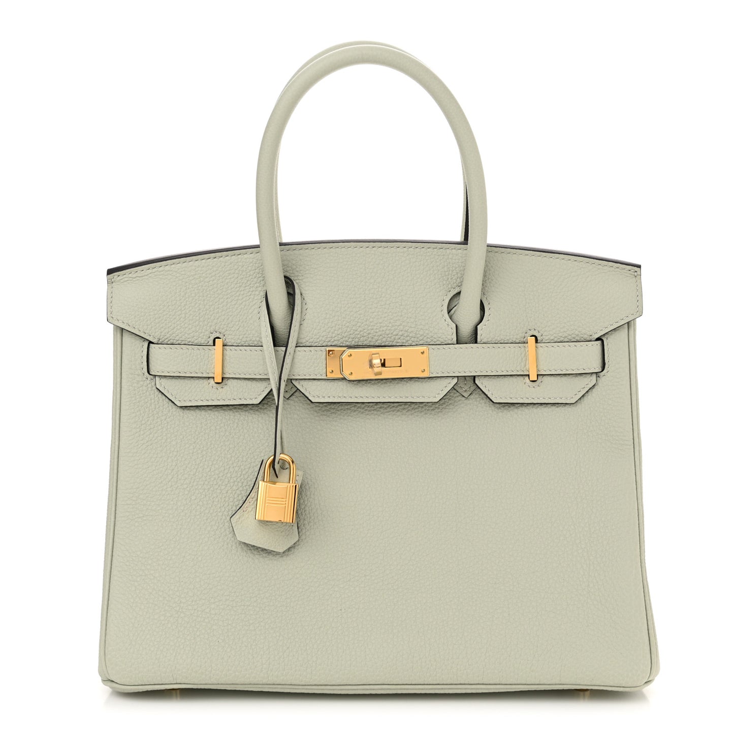 Togo Birkin 30 Gris Neve