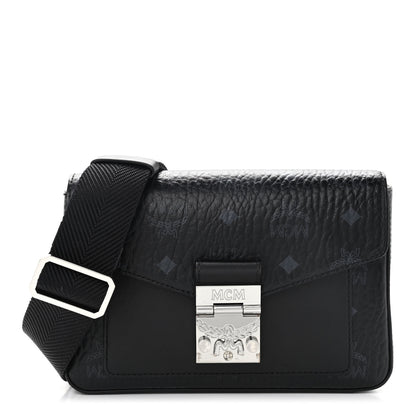 MCM Visetos Millie Crossbody Black 1 of 12