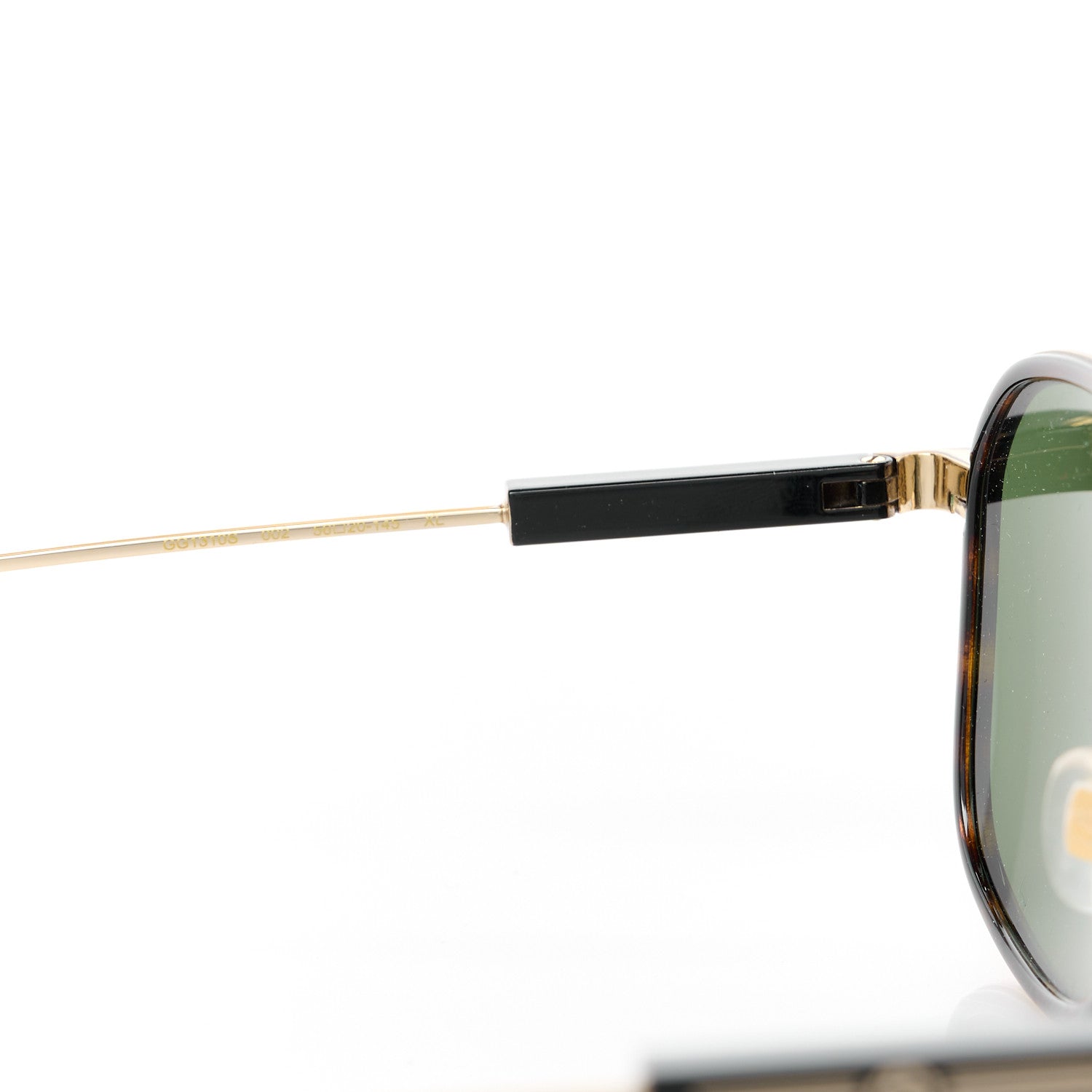 Gucci Metal Square Frame Sunglasses GG1310S Black 5 of 8