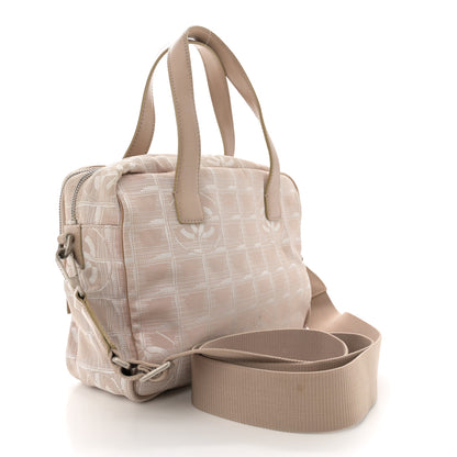 Chanel Nylon Small Travel Tote Beige 3 of 12