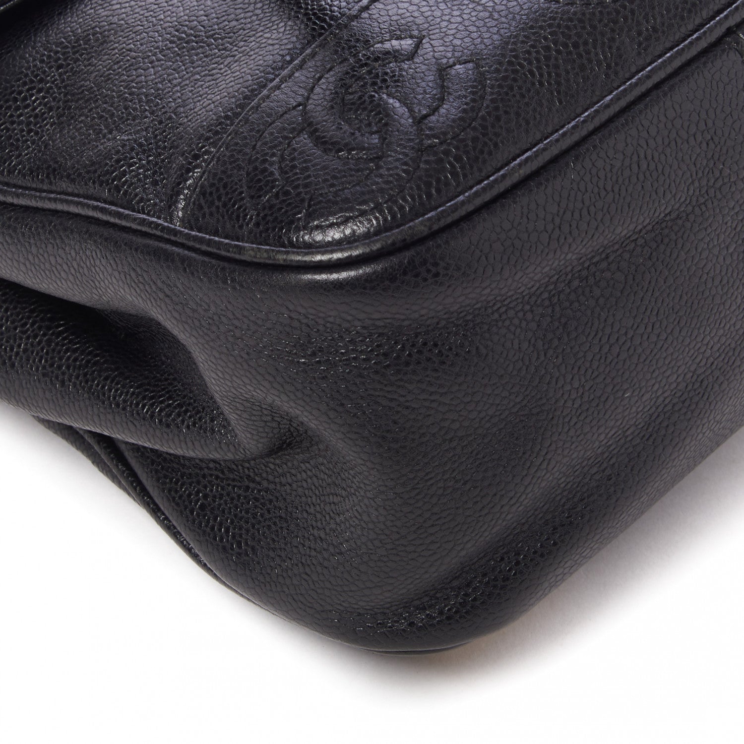 Chanel Caviar CC Backpack Black 6 of 9