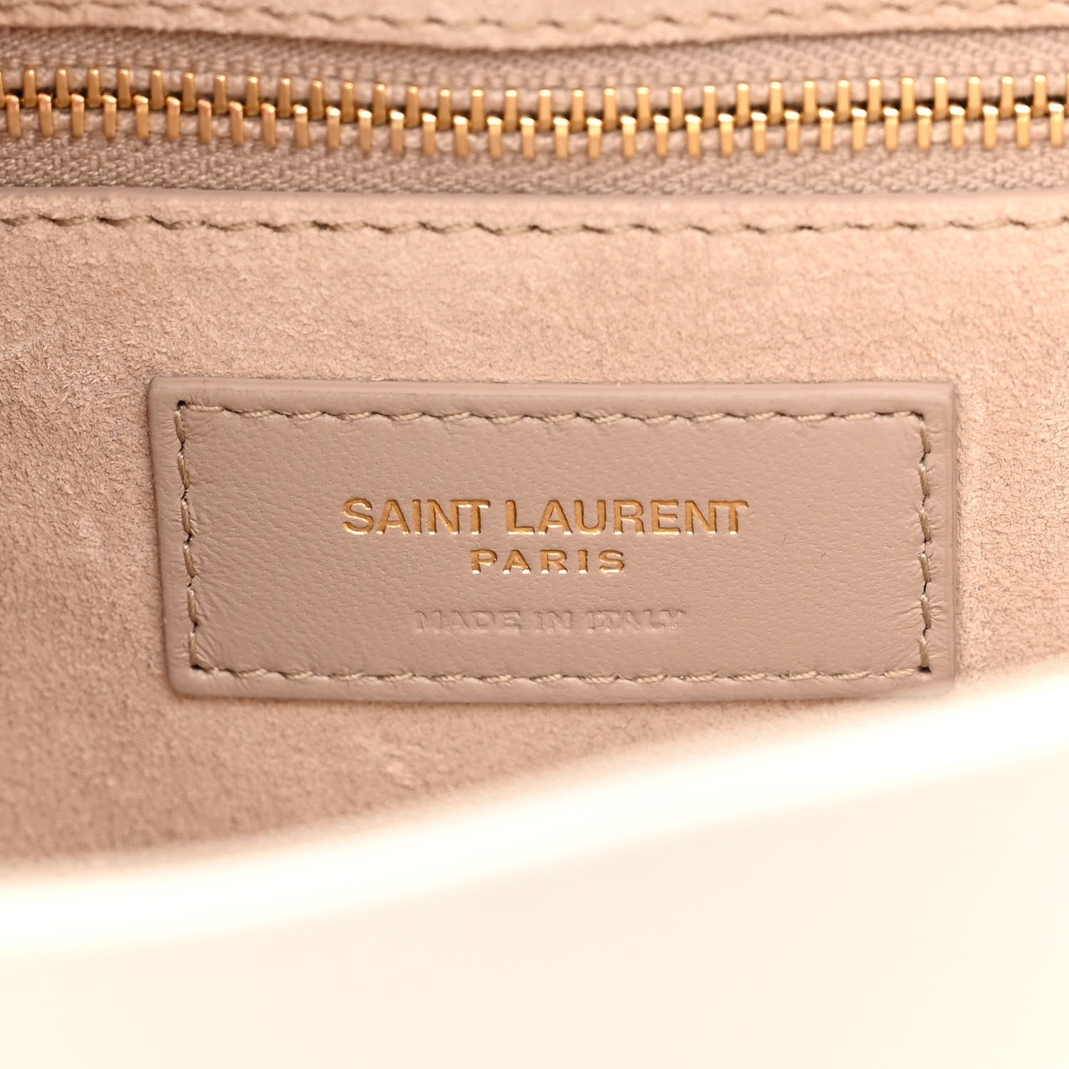 Saint Laurent Smooth Calfskin Le 5 A 7 Hobo Blanc Vintage 6 of 10