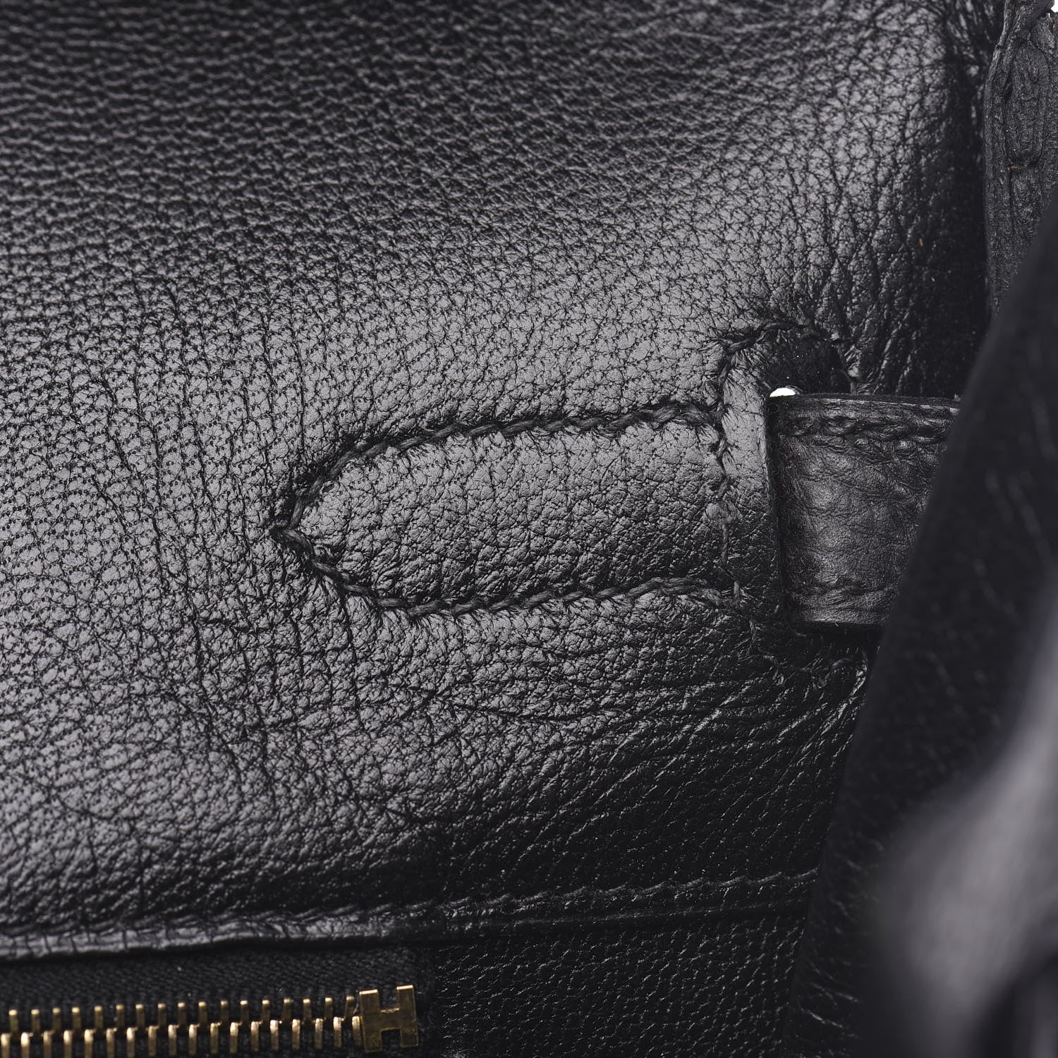 Hermes Togo Birkin 35 Black 15 of 29