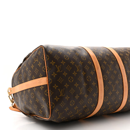 Louis Vuitton Monogram Keepall Bandouliere 55 8 of 19