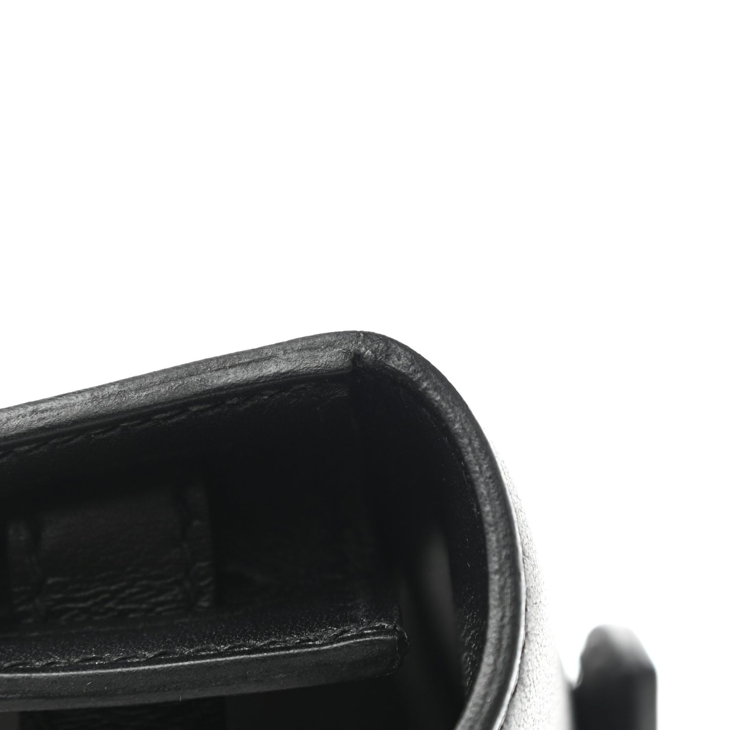 Swift Kelly Cut Clutch Pochette Black