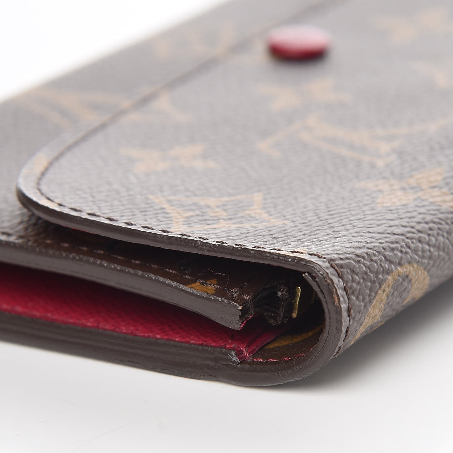 Monogram Emilie Wallet Fuchsia