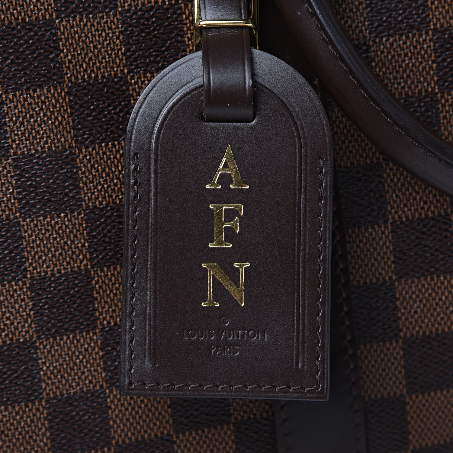 Louis Vuitton Damier Ebene Keepall Bandouliere 55 15 of 22