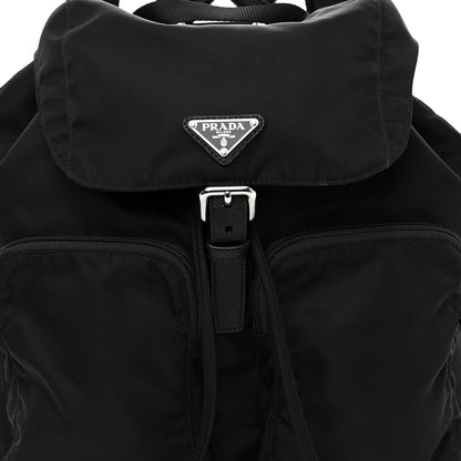 Prada Nylon Vela Large Backpack Black 7 of 9