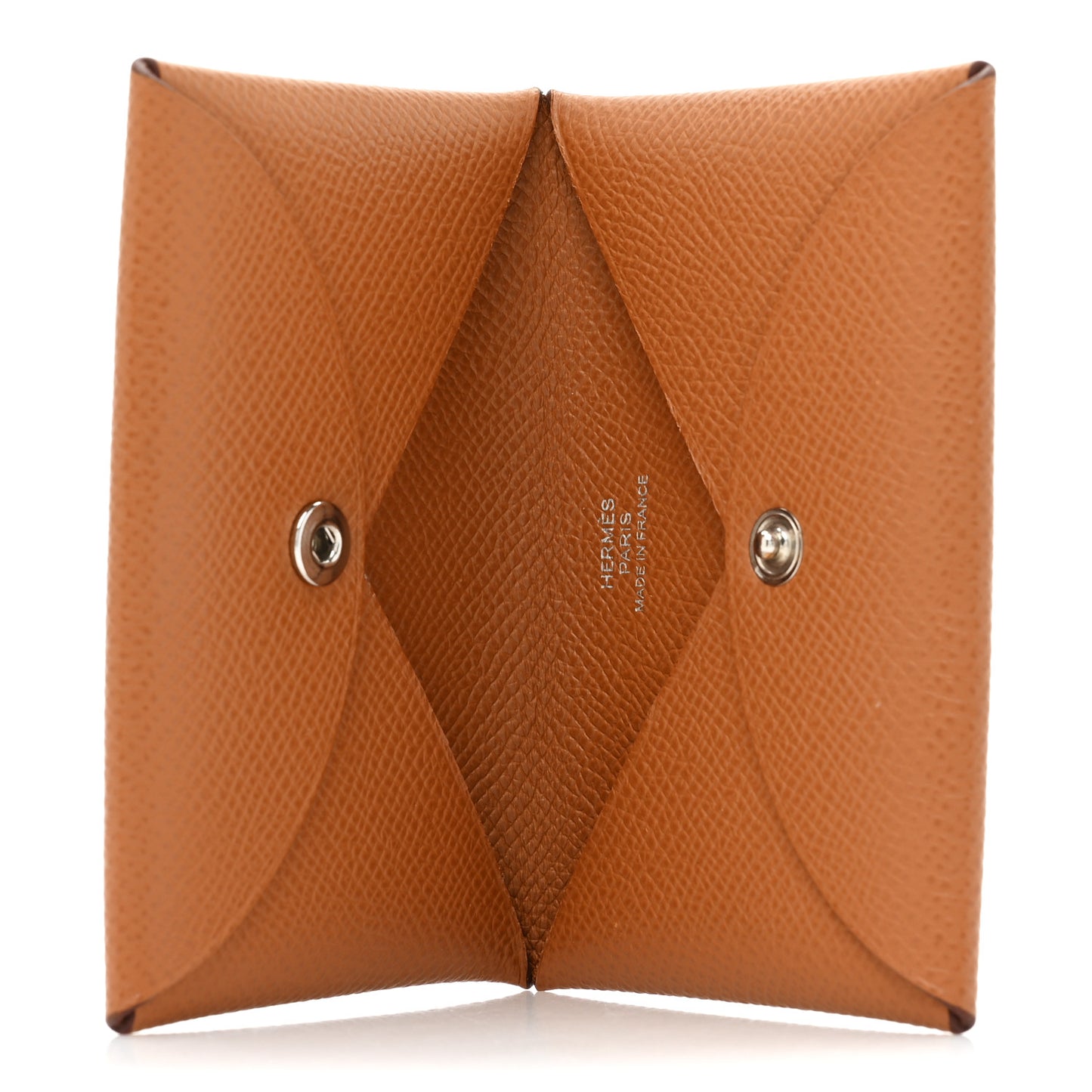 Epsom Calvi Card Case Gold