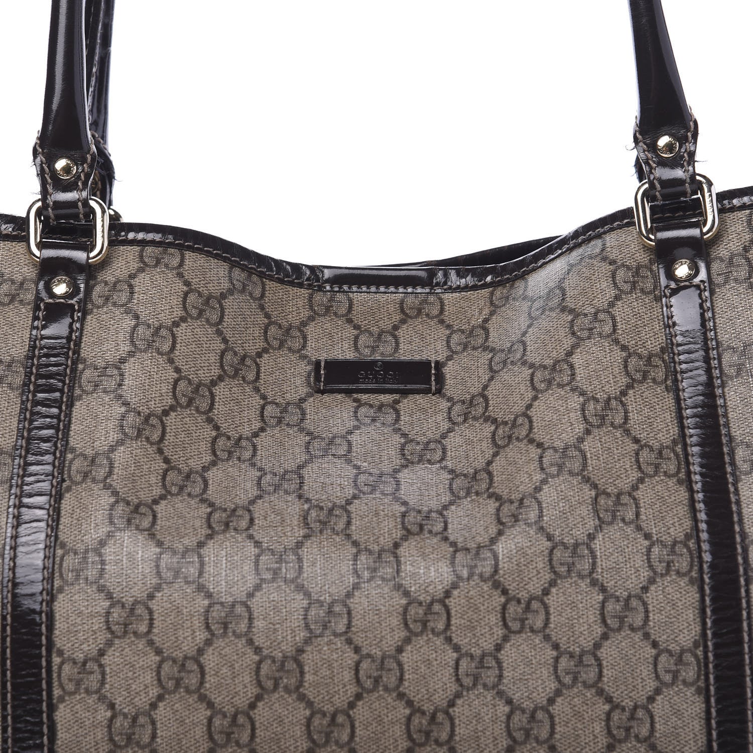 Gucci GG Plus Monogram Medium Joy Tote Brown 17 of 17