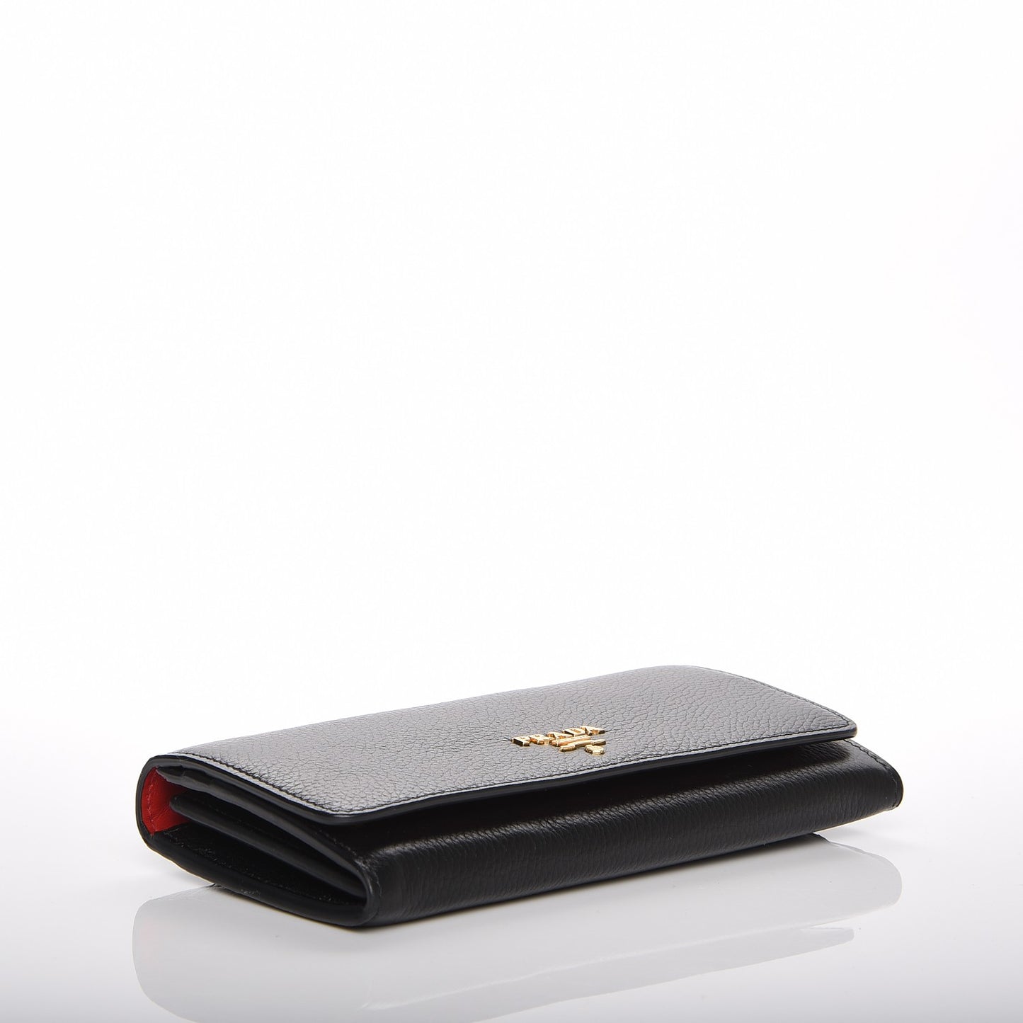 Daino Colour Continental Wallet Black Fuoco