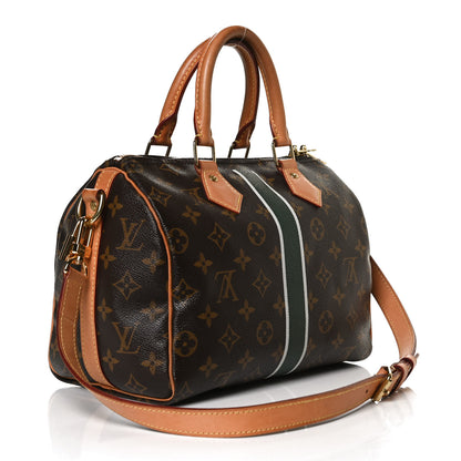 Louis Vuitton Monogram My LV Heritage Speedy Bandouliere 25 Vert Anglais White 3 of 15