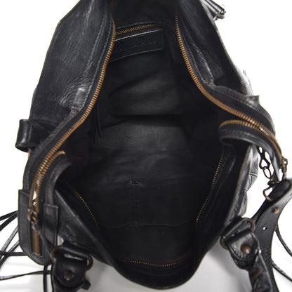 Balenciaga Agneau Classic Hardware Velo Black 5 of 16