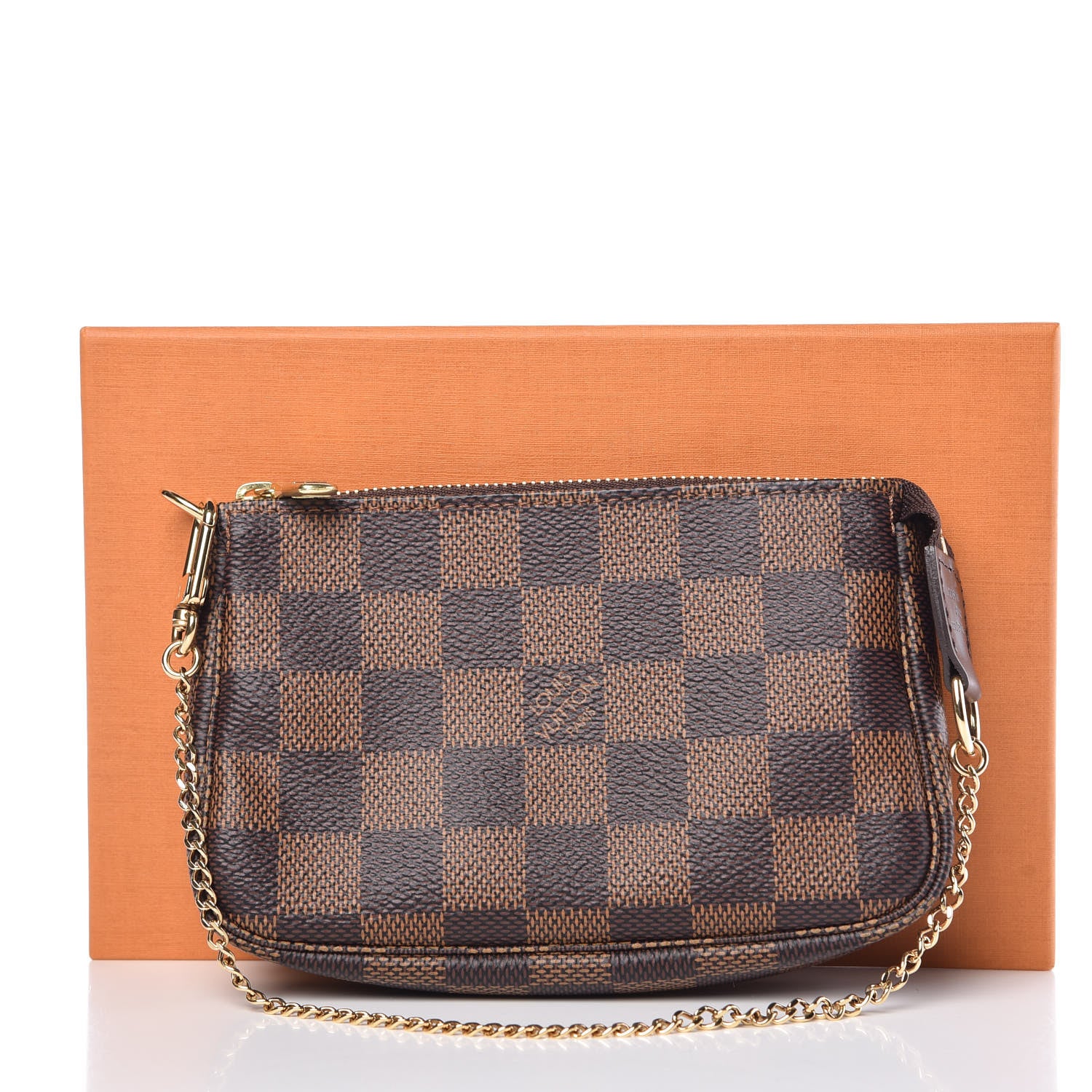 Louis Vuitton Damier Ebene Mini Pochette Accessories 8 of 8