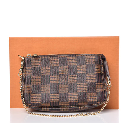 Louis Vuitton Damier Ebene Mini Pochette Accessories 8 of 8
