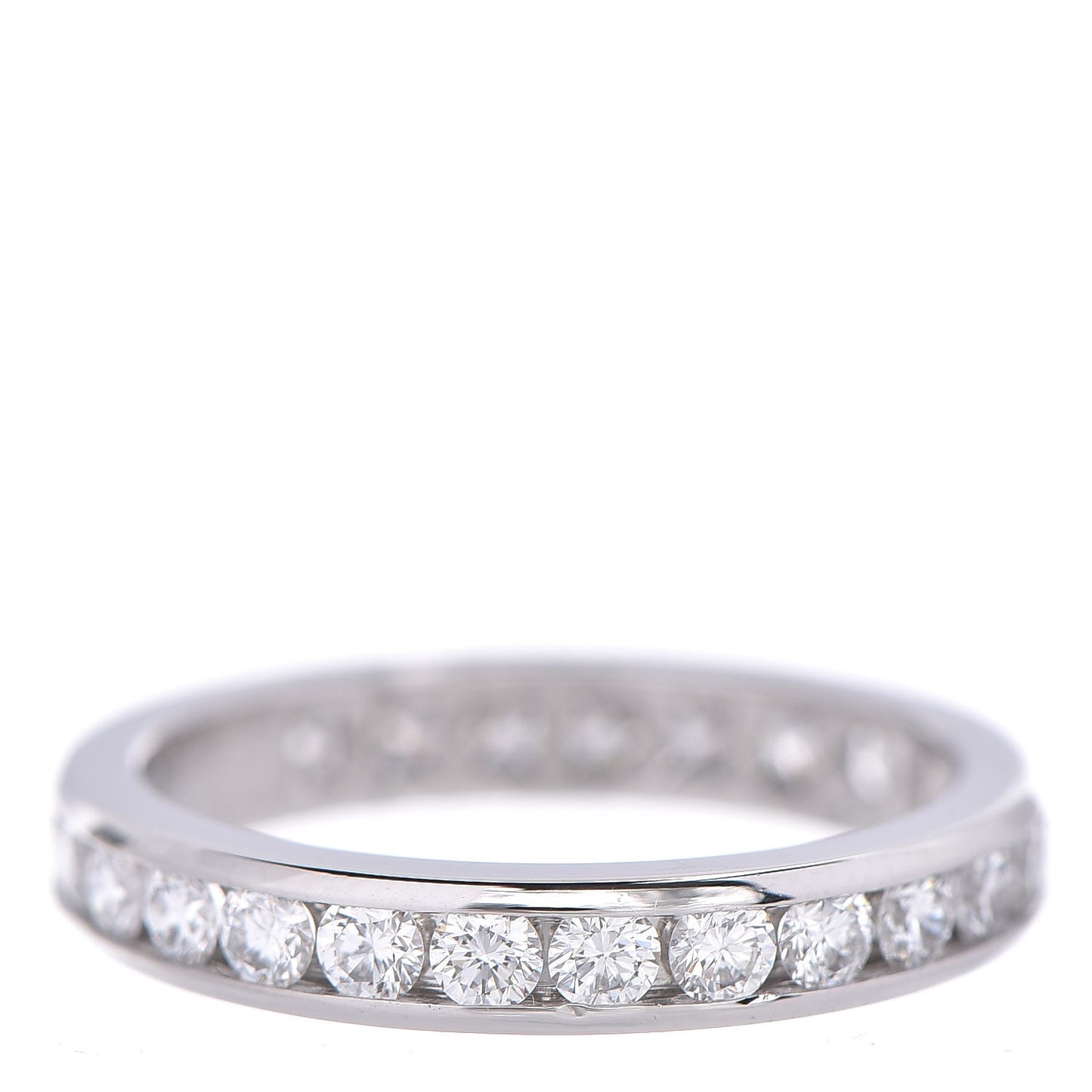 Platinum Diamond 3mm Wedding Band Ring 49.5 5
