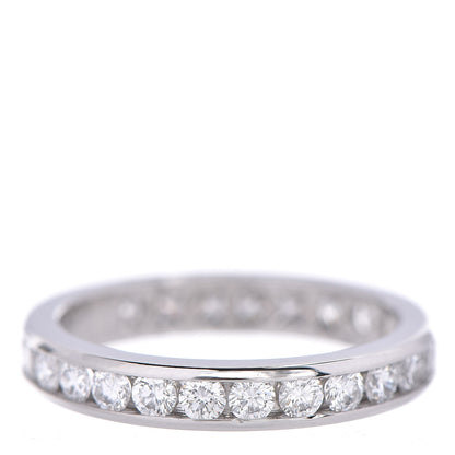 Tiffany Platinum Diamond 3mm Wedding Band Ring 49.5 5 3 of 5