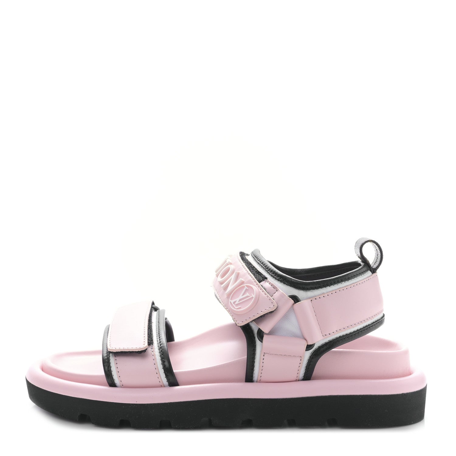Louis Vuitton Calfskin Pool Pillow Flat Comfort Sandals 35 Rose Clair Pink 1 of 8