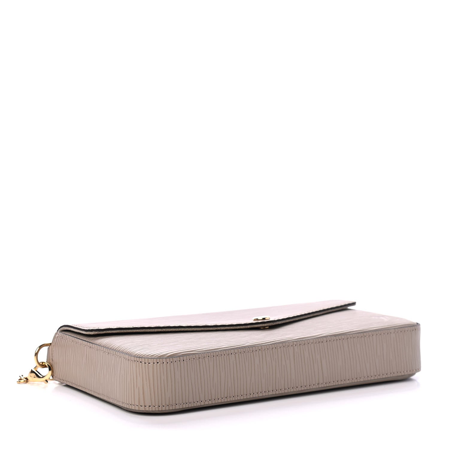 Louis Vuitton Epi Felicie Pochette Chain Wallet Galet 4 of 5