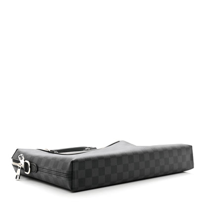 Louis Vuitton Damier Graphite Porte-Documents Jour 4 of 9