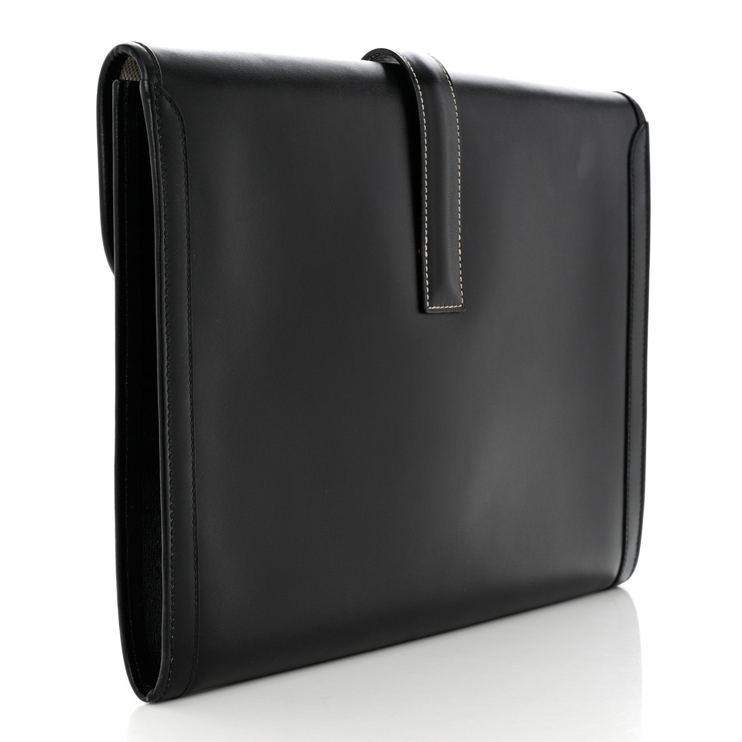 Hermes Box Jige GM Clutch Black 3 of 8