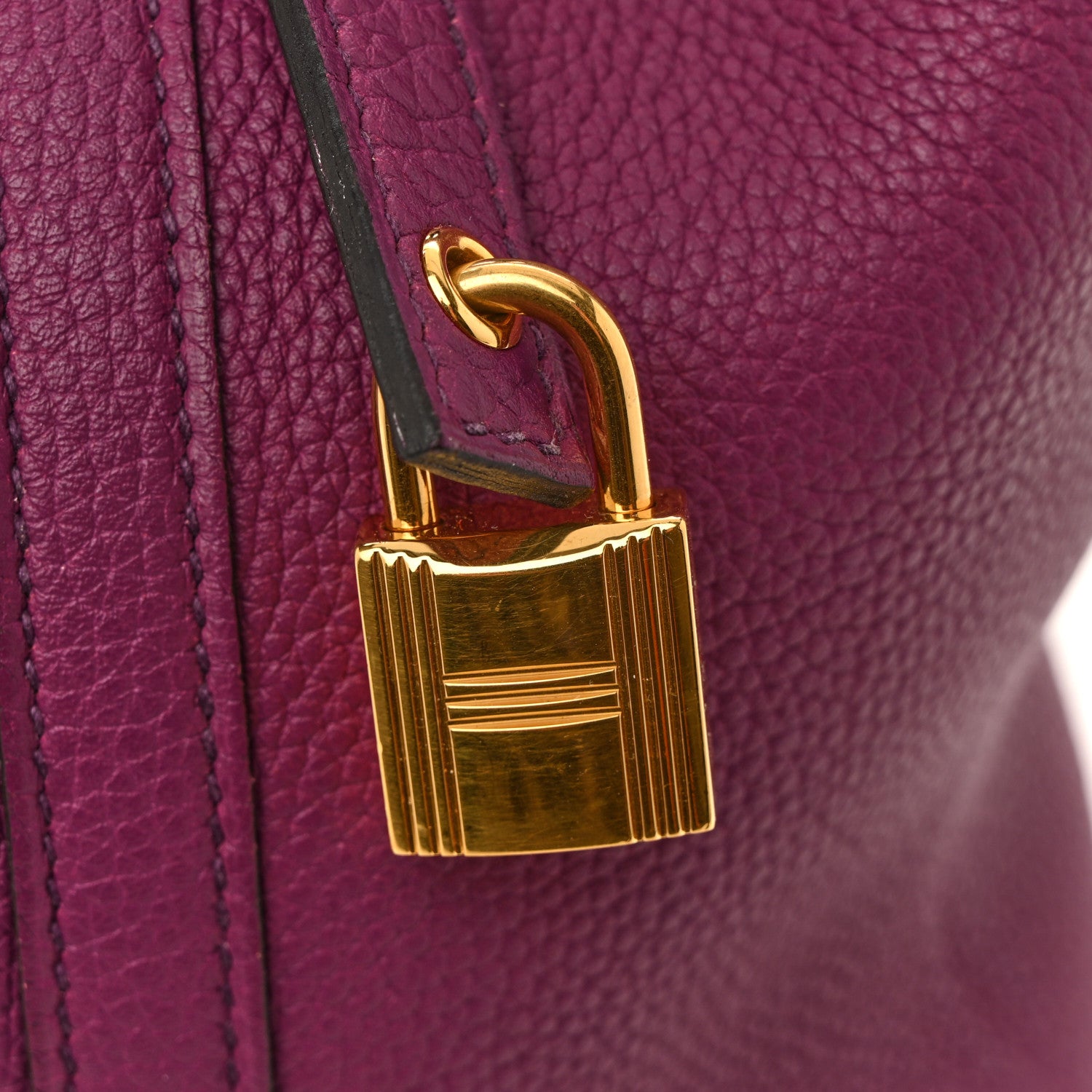Hermes Taurillon Maurice Picotin Lock 22 MM Anemone 1774918