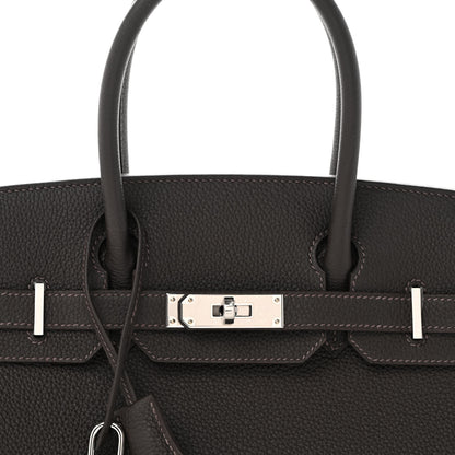 Hermes Togo Birkin 30 Bai Brun 7 of 10