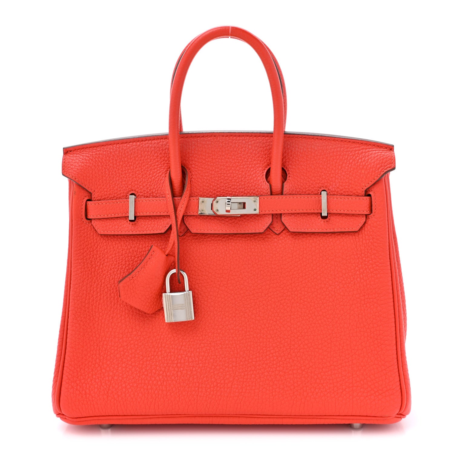 Hermes Togo Birkin 25 Capucine 1 of 17
