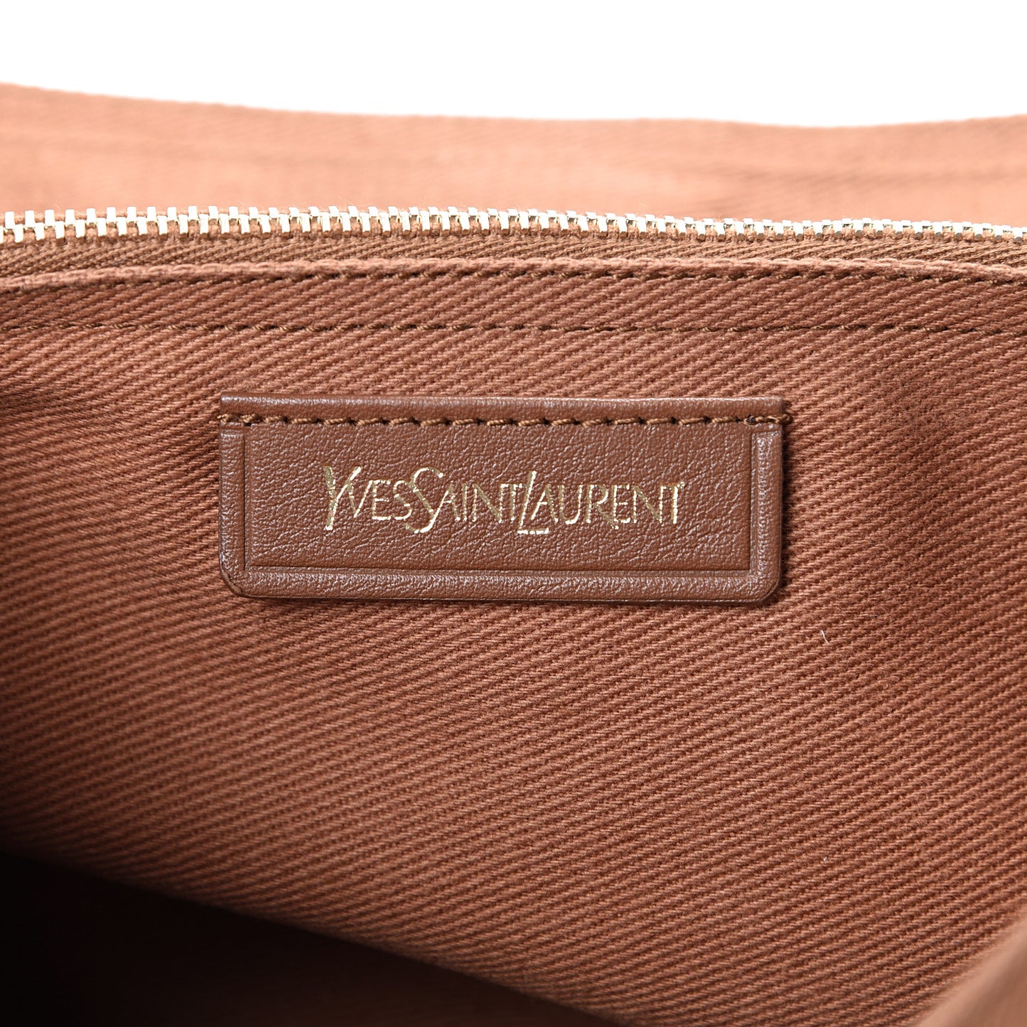 Calfskin Canvas Medium Muse Two Brown