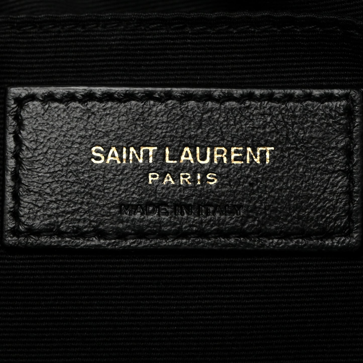 Calfskin Matelasse Monogram Lou Camera Bag Black
