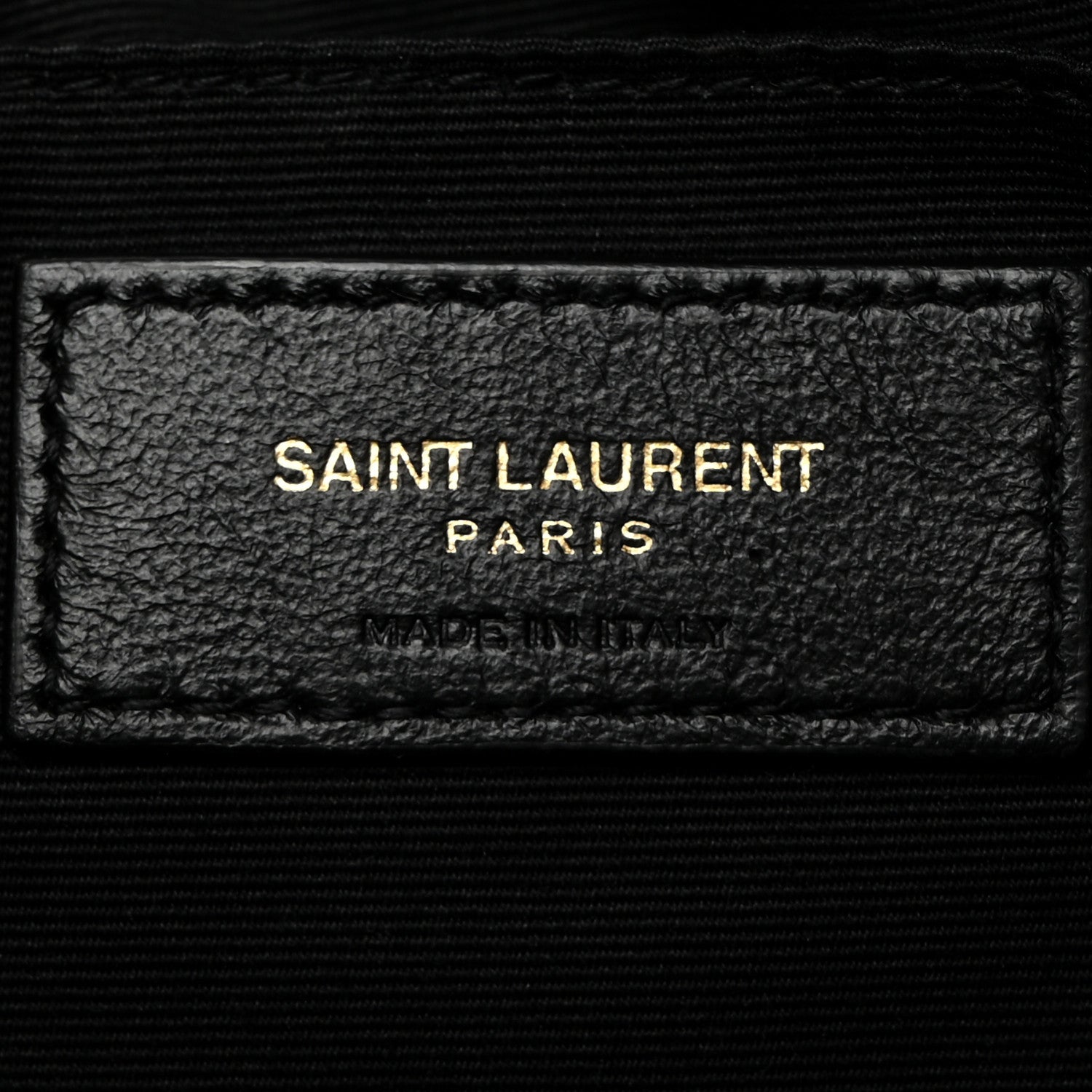 Saint Laurent Calfskin Matelasse Monogram Lou Camera Bag Black 6 of 11