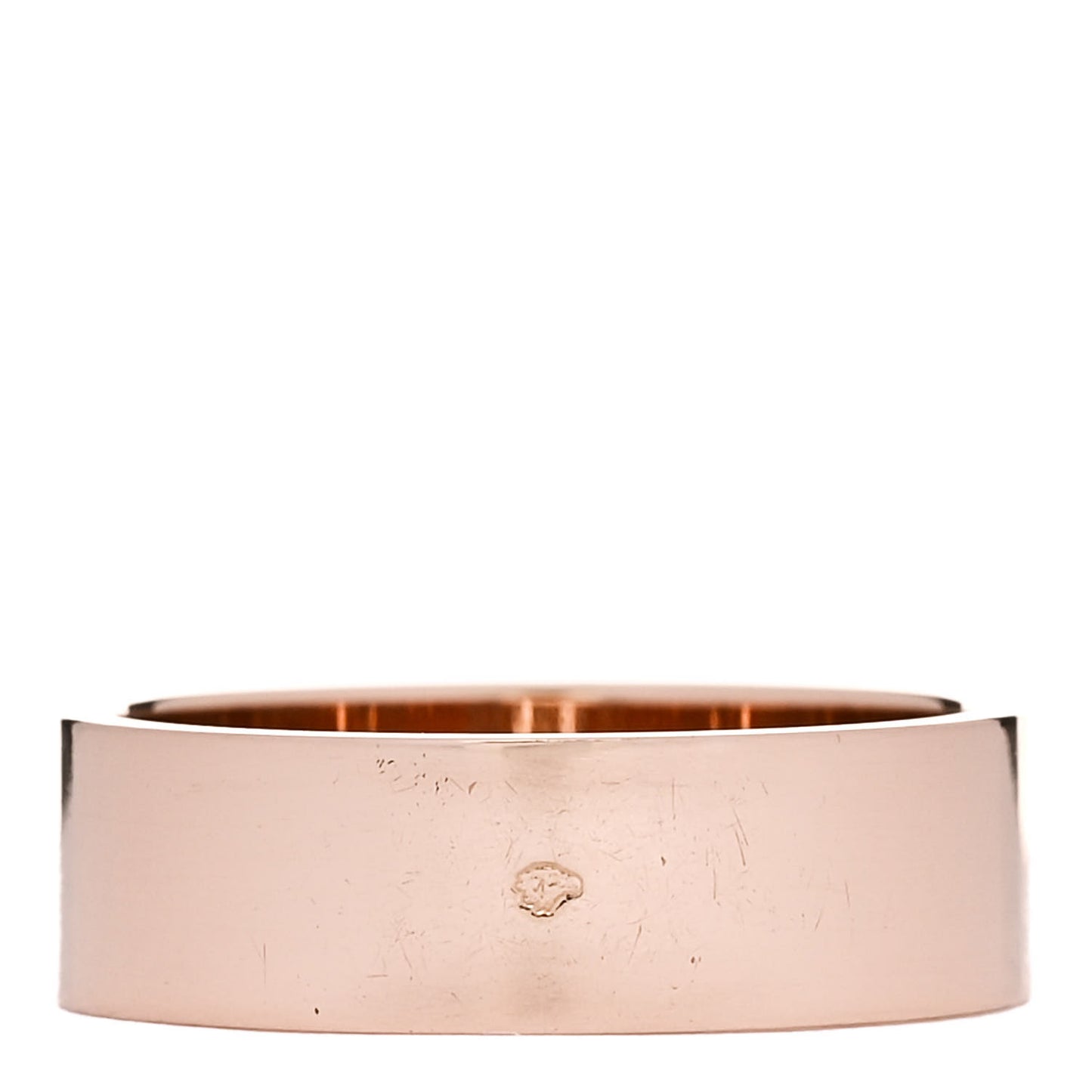 18K Rose Gold Diamond PM H D'Ancre Ring 51 5.75