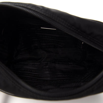 Prada Tessuto Nylon Studded New Vela Shoulder Bag Black Astrale 5 of 10