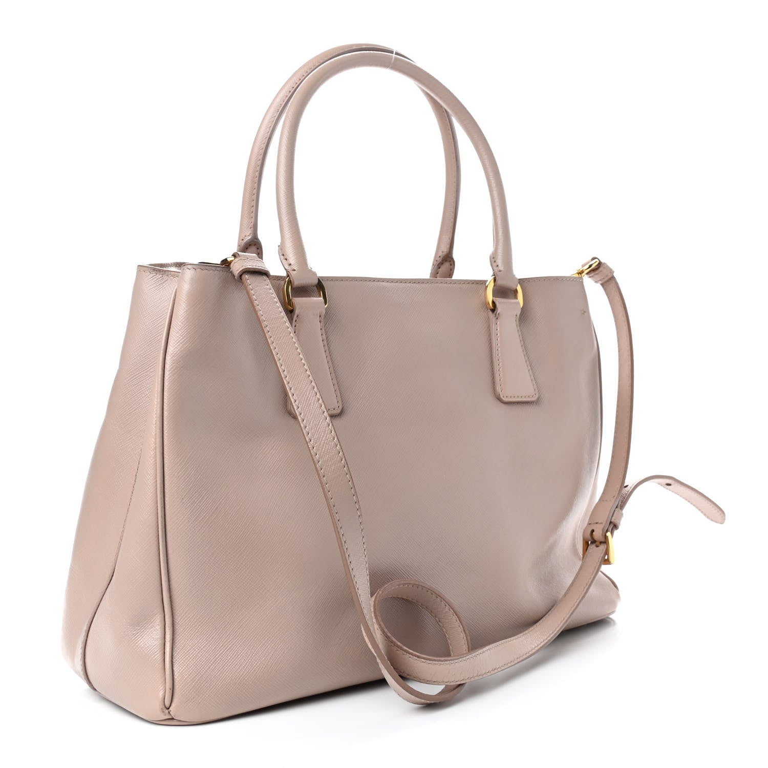 Prada Saffiano Lux Medium Tote Cammeo 3 of 10