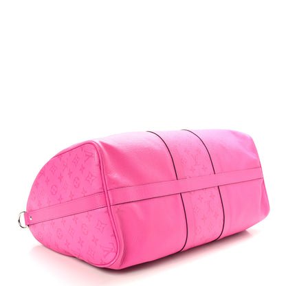 Louis Vuitton Taigarama Keepall Bandouliere Fuchsia 3 of 9