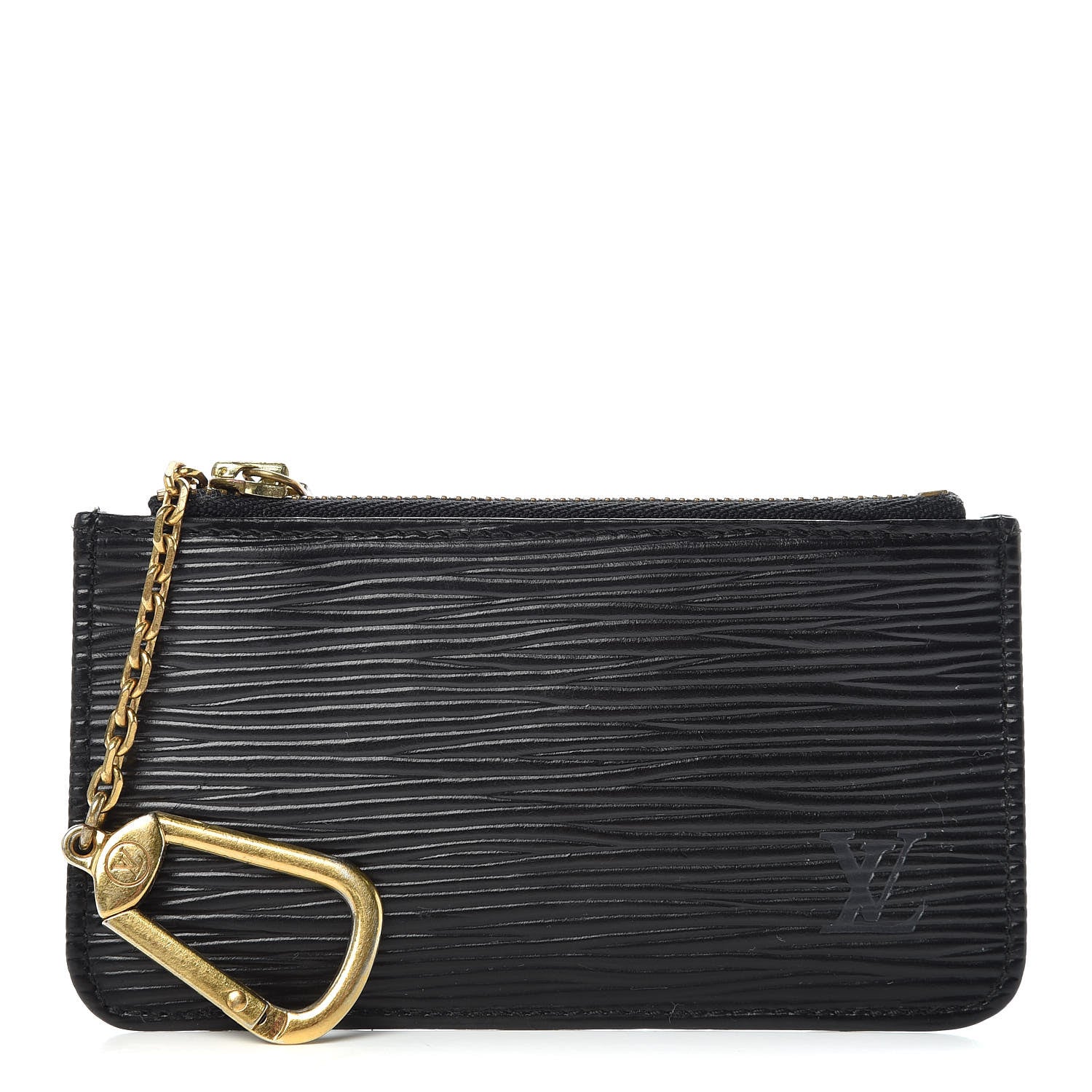 Louis Vuitton Epi Key Pouch Black 1 of 8