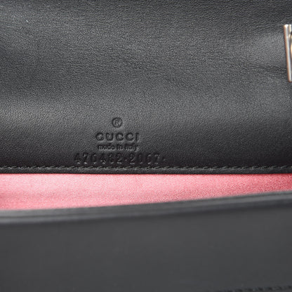 Gucci Velvet Crystal Super Mini Dionysus Shoulder Bag Black 6 of 15