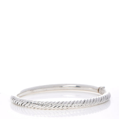 David Yurman Sterling Silver Narrow Cable Classics Bracelet 3 of 16