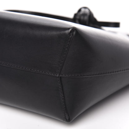 Mansur Gavriel Calfskin Mini Mini Bucket Bag Black Flamma 10 of 11