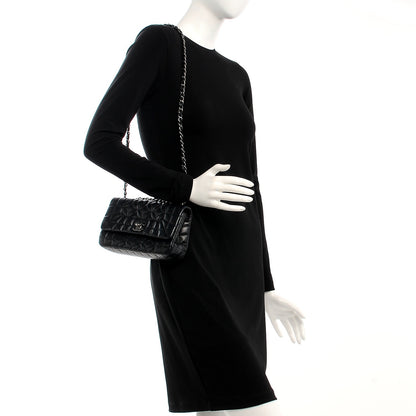 Chanel Lambskin Lady Graphic Mini Flap Black 2 of 7
