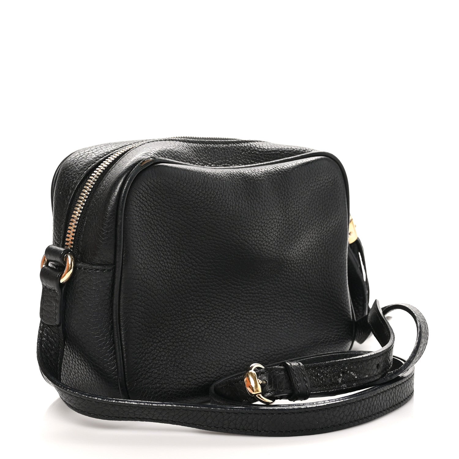 Gucci Pebbled Calfskin Small Soho Disco Bag Black 3 of 11