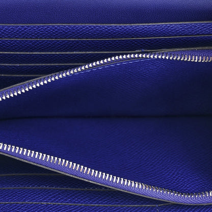 Hermes Epsom Constance Long Wallet Bleu Electrique 7 of 18