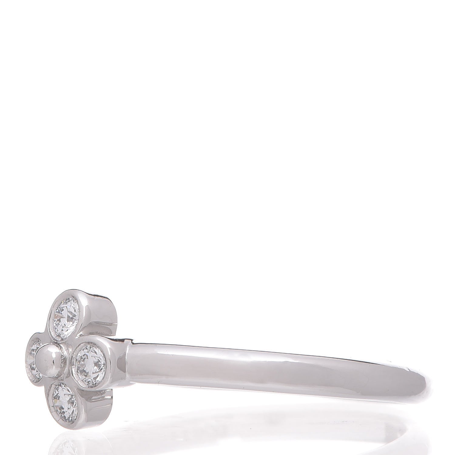 Tiffany Platinum Diamond Lace Ring 53 6.25 3 of 6