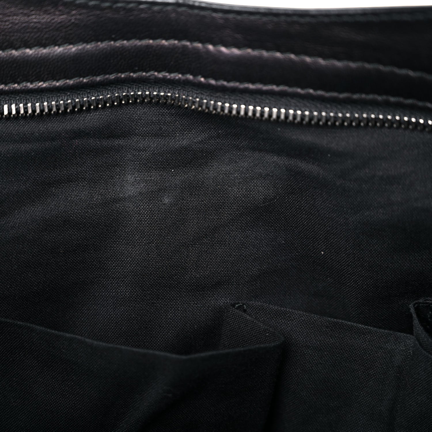 Balenciaga Calfskin Topstitch Classic Silver Hardware City Black 17 of 21