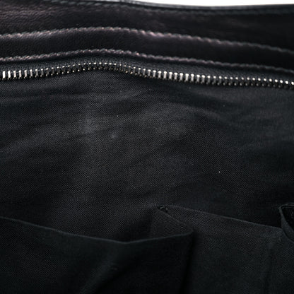 Balenciaga Calfskin Topstitch Classic Silver Hardware City Black 17 of 21