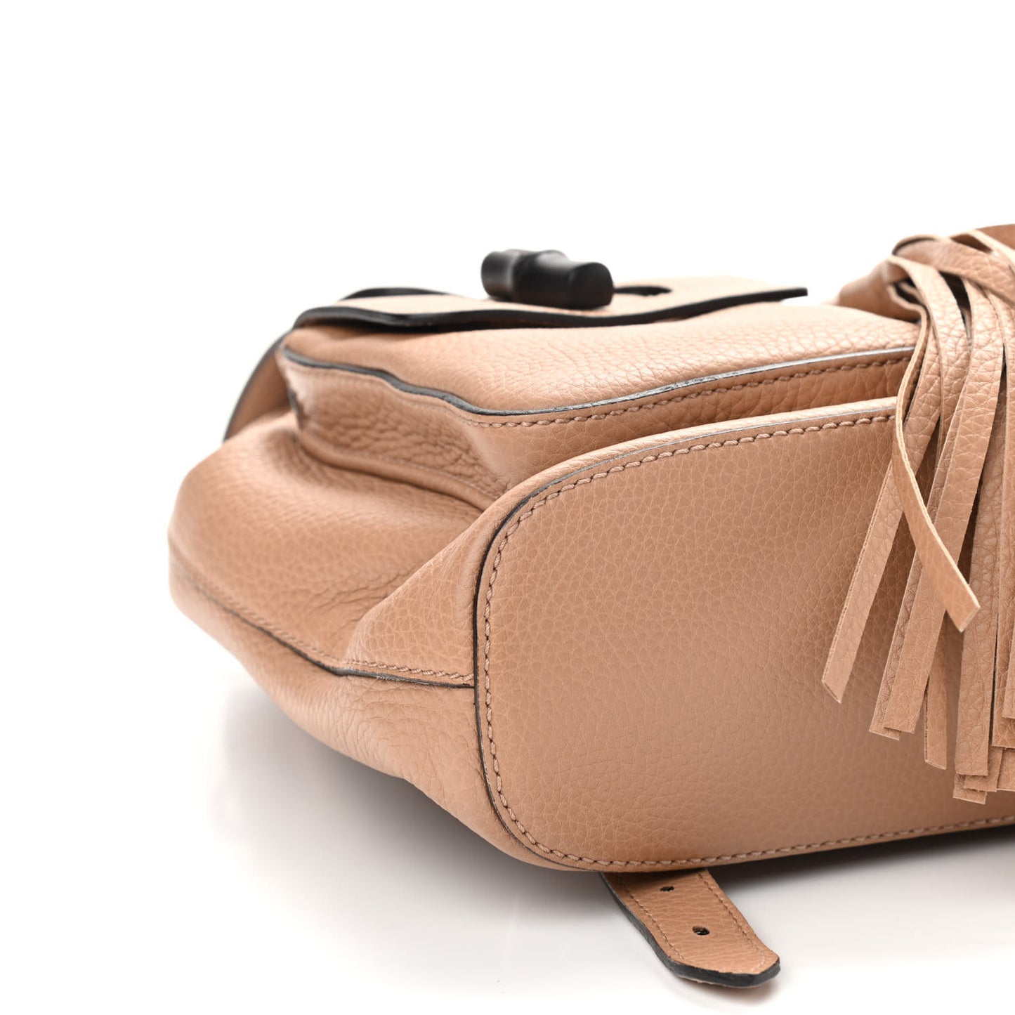 Cellarius Calfskin Medium Bamboo Backpack Camelia