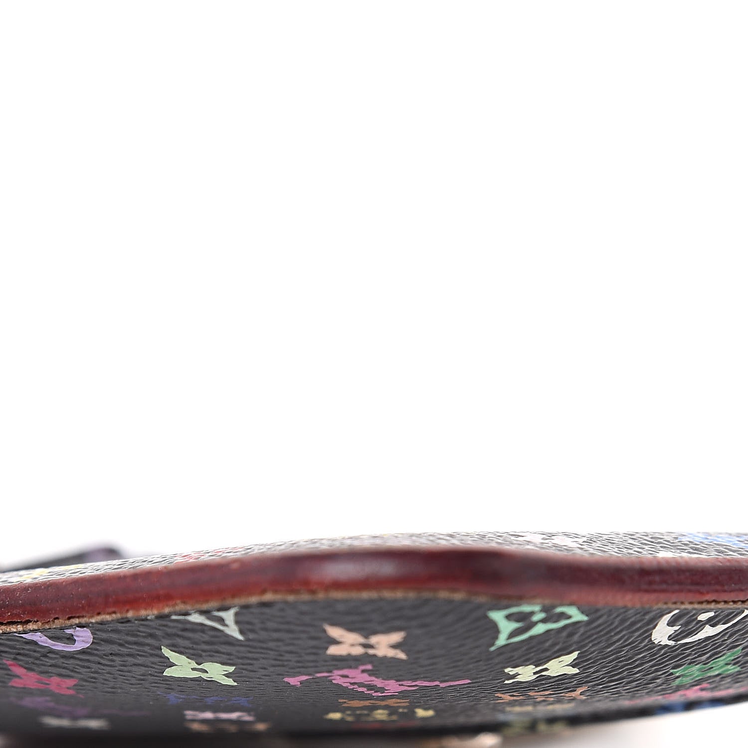 Louis Vuitton Monogram Multicolor Key Pouch Black Grenade 8 of 13